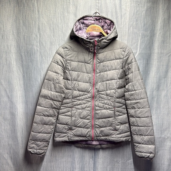 🚩 Mountain Warehouse Gray Women's puffer Jacket size 4 - Picture 2 of 10